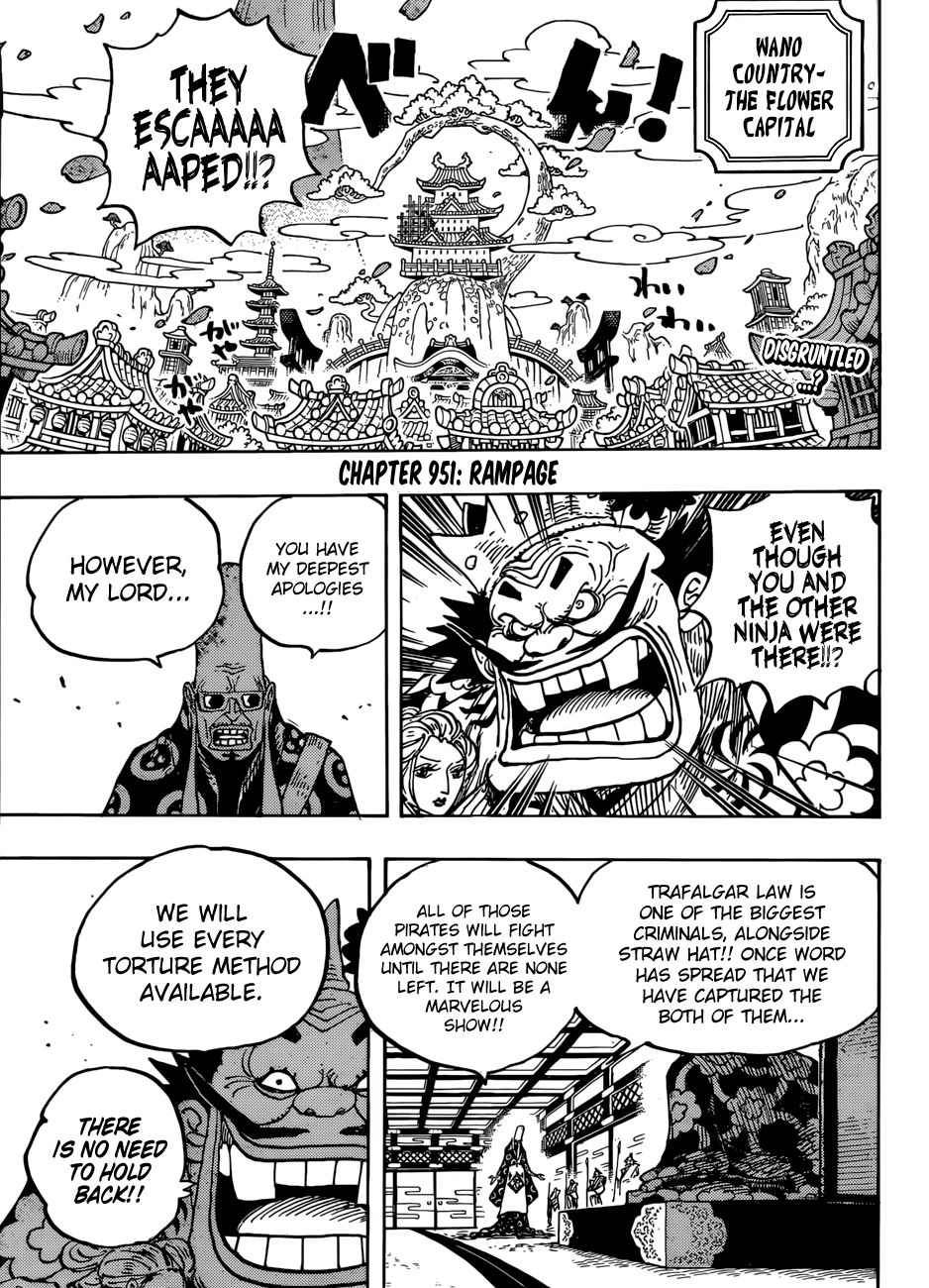 One Piece Chapter 951 4